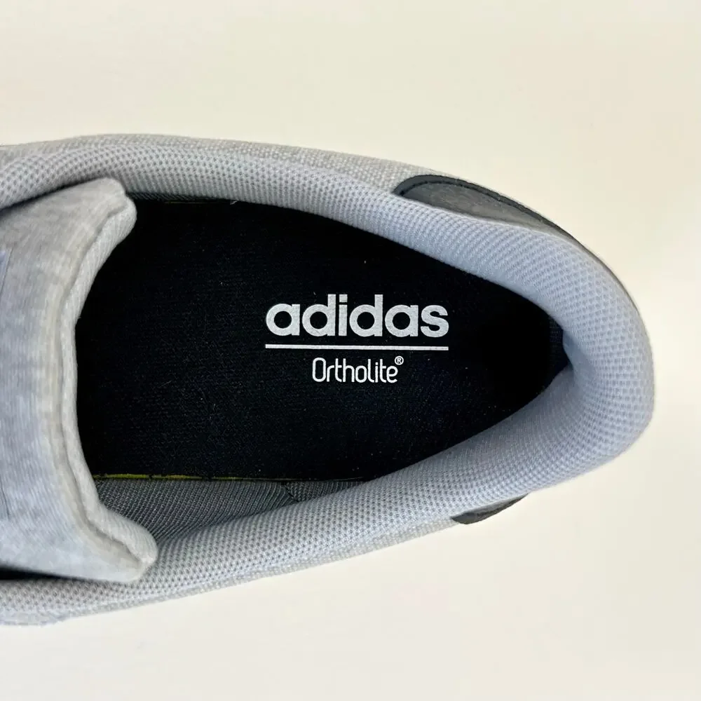 Adidas Men's Daily 3.0 Dove Grey Black Ortholite Insole Lace-Up Sneakers SIZE 11